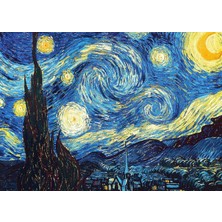 Puzzle Store® Van Gogh yıldızlı Gece 1000 Parça
