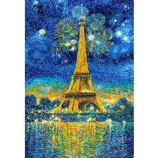 Castorland 1500 Parça Paris'te Kutlama Puzzle