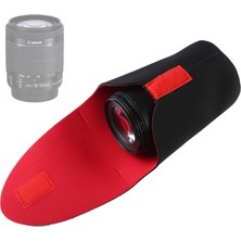 Hongshou 80X130MM Kalınlaşma Darbeye Dayanıklı Neopren Lens Saklama Çantası（siyah） (Yurt Dışından)