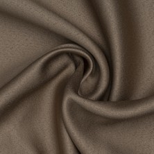 Gauze Fabric Design Blackout Karartma Özellikli Perde Koyu Bej