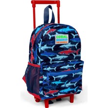 Coral High Anaokul Çantası Erkek Çocuklar İçin Şık Tasarım ve Canlı Renkler 22x33x10 cm