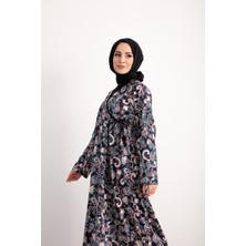 Defka Şal Desen Namaz Elbisesi