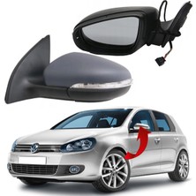 Gkl Vw Golf 6 Sol Ayna Komple 2009-2012 5K0857507AD