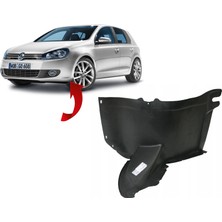 Gkl Vw Golf 6 Sol Camurluk Davlumbazı Kucuk 2009-2011 5K0805911C