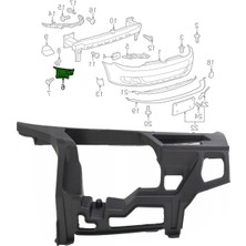 Gkl Golf 6 Sağ Ön Tampon Baglantı Braketi 2009-2013 5K0807724B