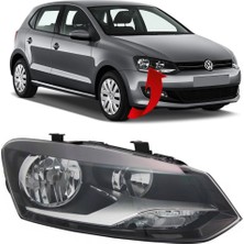 Gkl Vw Polo Sağ Far Komple Hella Tip 6R1941008E