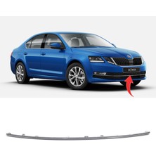 Gkl Skoda Octavia Orta Izgara Kromu Tek Krom 2018 Sonrası 5E0853551