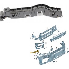 Gkl Vw Crafter Sağ Ön Tampon Braketi 2017 Sonrası 7C0807178A