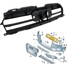 Gkl Audi A4 Profil Tutucu 2013-2015 8K0807233G