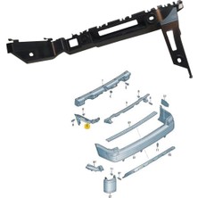 Gkl Vw T7 Sol Arka Tampon Braketi 2015 Sonrası 7E0807393B