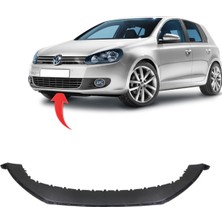 Gkl Vw Golf 6 Ön Tampon Alt Spoyler 2009-2014 5K0805903A