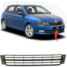 Gkl Skoda Fabia 2015-2019 Ön Tampon Alt Orta Izgara  6V0853677