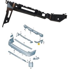 Gkl Vw T7 Sağ Arka Tampon Braketi 2015 Sonrası 7E0807394B