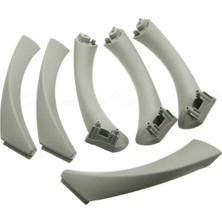 Gkl Bmw E90 2005-2012 Kapı Tutamağı 6 Parça Set Gri 51417230851