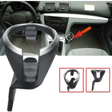 Gkl Bmw E81 E82 E87 E88 E84 Bardaklık Orta Konsol Krom-Siyah 51169122655