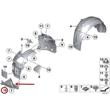 Gkl Bmw F10 Kürek Bakaliti Sağ 51757256866