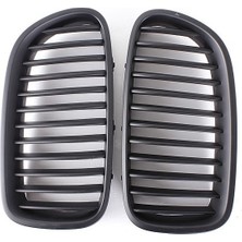Gkl Bmw F10-F11-F18 Ön Panjur Mat Siyah Set