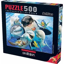 Anatolian 500 Parçalık Puzzle / Derinlerde Selfie - Kod 3585