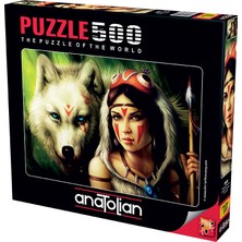 Anatolian 500 Parçalık Puzzle / Savaşçı Prenses - Kod 3600