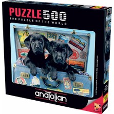 Anatolian 500 Parçalık Puzzle / Gezgin Köpekler - Kod 3601