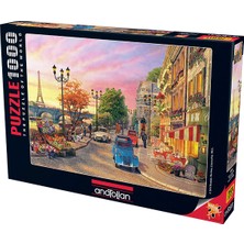 Anatolian 1000 Parçalık Puzzle / Paris'te Akşamüstü - Kod 1004