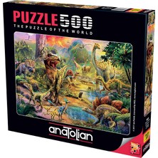 Anatolian 500 Parçalık Puzzle / Dinozor Krallığı - Kod 3603