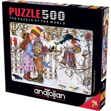 Anatolian 500 Parçalık Puzzle / İlk Öpücük - Kod 3607