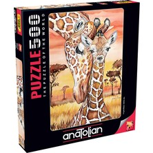 Anatolian 500 Parçalık Puzzle / Zürafa - Kod 3615