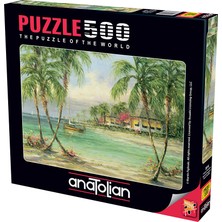 Anatolian 500 Parçalık Puzzle / Palmiye Manzarası - Kod 3616