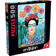 Anatolian 500 Parçalık Puzzle / Frida - Kod 3624