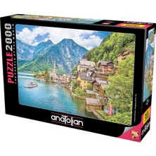 Anatolian 2000 Parçalık Puzzle / Hallstatt Lake - Kod 3959