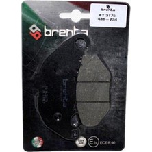 Brenta Yamaha Mt-25 Brenta Organik Ft 3175 Fren Balata Ön