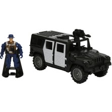 Hero Combat Sesli ve Işıklı Polis Oyun Seti - Tank