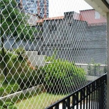 viyolmarketim Balkon Filesi 2.5x4 Metre Bahçe Balkon Filesi Kedi Kuş Önleme Güvenlik Filesi