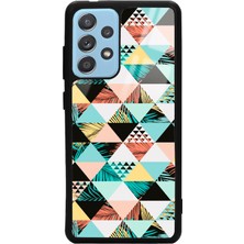 Spoyi Samsung A52 Retro Duvar Kağıdı Tasarımlı Glossy Telefon Kılıfı