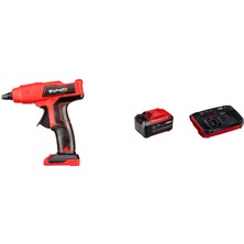 Einhell Te-Cg 18 Li Akülü Mum Silikon Tabancası - 18V 5.2 Plus Akülü ve 6AH Ultra Hızlı Şarj Cihazı