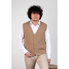 Woolen World Regular Fit Erkek Triko Yelek