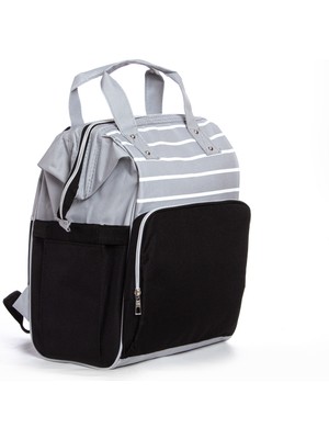 Ada Bebek Çocuk Biberon Termoslu Sıvı Geçirmez Puset Askı Aparatlı Anne Bebek Bakım Sırt Çantası