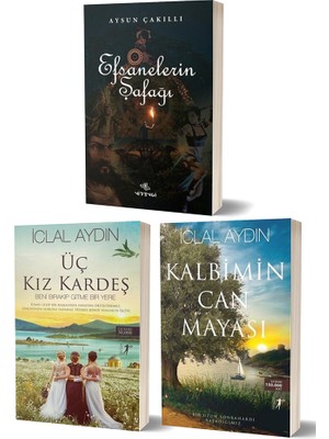 Efsaneler Şafağı - Üç Kız Kardeş - Kalbimin Can Mayası 3 Kitap Set