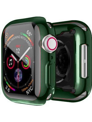 Ally Apple Watch Uyumlu 7 45MM 360 Koruma Ultra Slim Silikon Kılıf