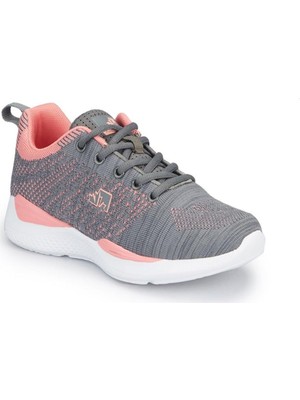 Lumberjack 0YBAYZY26770 Lumberjack Wolky Ust Fılelı Bagcıklı Bayan Spor Ayakkabı Koyu Gri