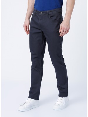 Lee Cooper Normal Bel Rahat Düz Koyu Gri Erkek Chino Pantolon - 222 Lcm 221001 Jagger Nd 1