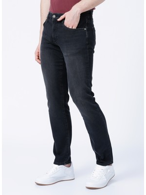 Lee Cooper Dar Kalıp Düz Erkek DenimPantolon - 222 LCM 121072 Jagger Comfy Venom