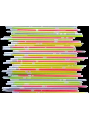 Glow Stick Fosforlu Neon Çubuk 15 Adet