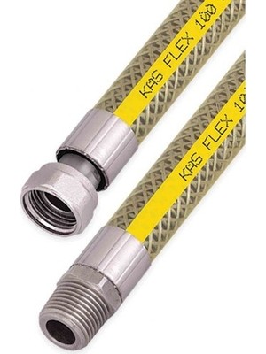 KAS Doğalgaz Bağlanti Flexi̇ 150 cm 1/2 Kas 5401150