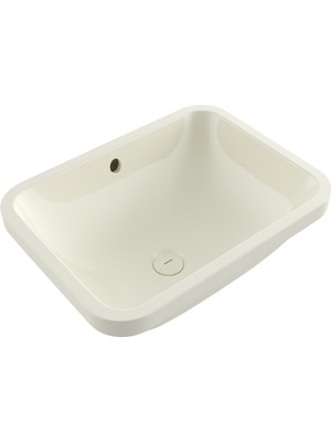 Bocchi Tezgahaltı Lavabo 55 cm Parlak Bisküvi 1006-014-0125