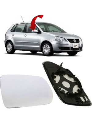 Gkl Vw Polo Sağ Ayna Camı 2005-2009 6Q0857522J