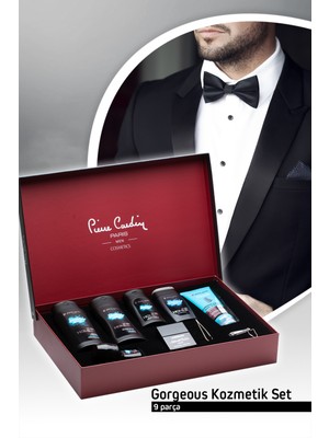 Pierre Cardin Gorgeous Erkek Kozmetik Çeyiz Seti 9'lu