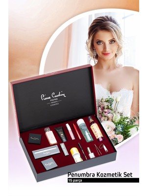 Pierre Cardin Penumbra 15'li Bayan Kozmetik Seti Renkli Özellikleri ile Uzun Süre Kalıcı Makyaj