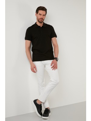 Buratti Regular Fit Pamuklu Düğmeli Polo T Shirt Erkek Polo 5902326